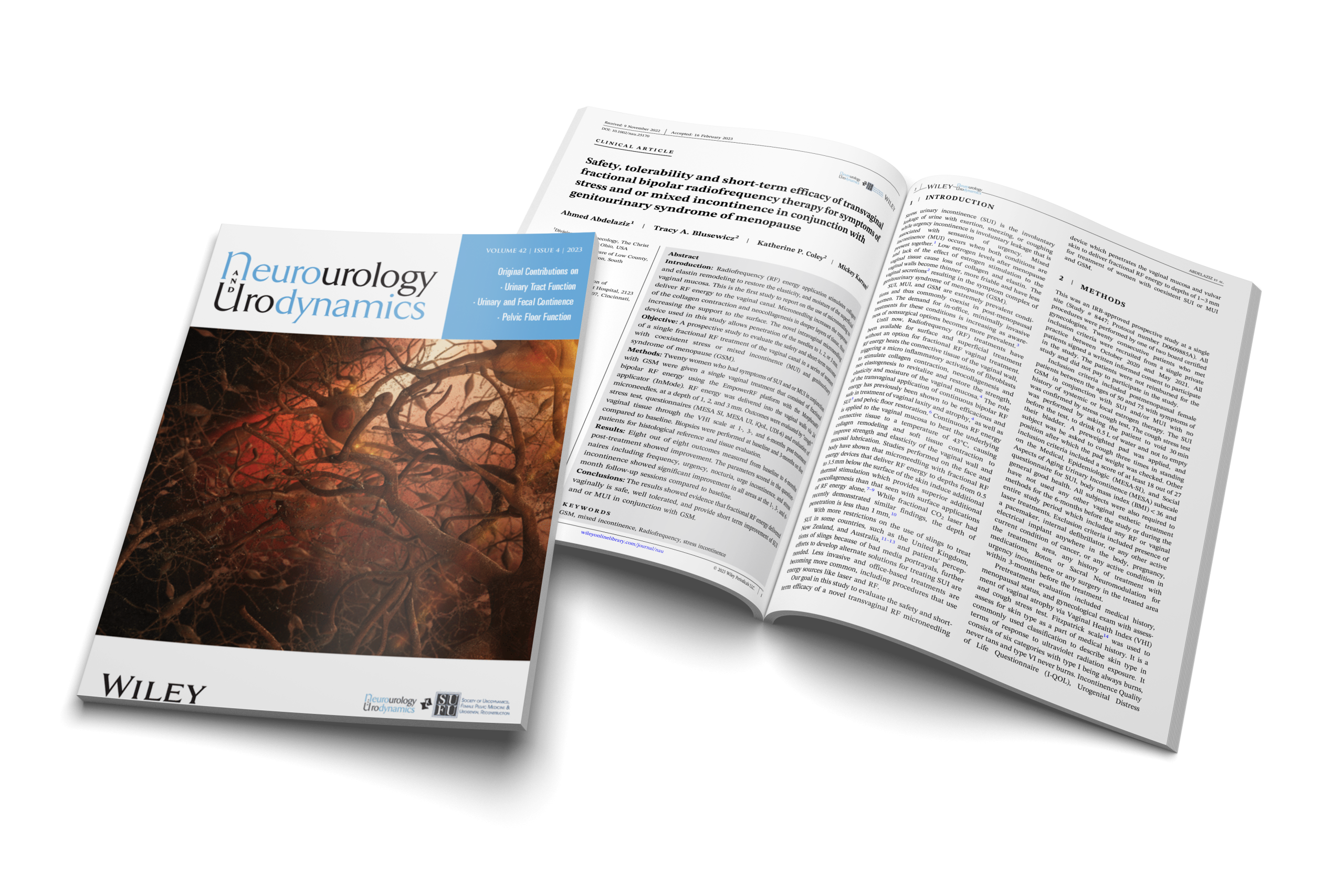 Safety, tolerability and short-term efficacy of transvaginal fractional bipolar radiofrequency therapy for symptoms of stress and or mixed incontinence in conjunction with genitourinary syndrome of menopause